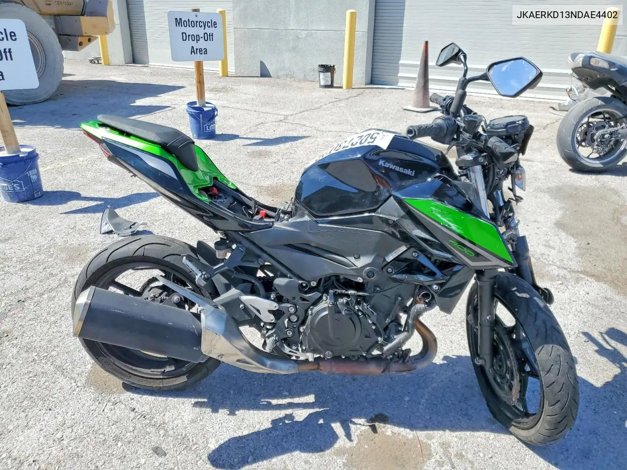2022 Kawasaki Er400 D VIN: JKAERKD13NDAE4402 Lot: 50273026
