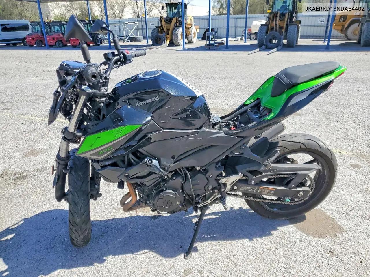 2022 Kawasaki Er400 D VIN: JKAERKD13NDAE4402 Lot: 50273026