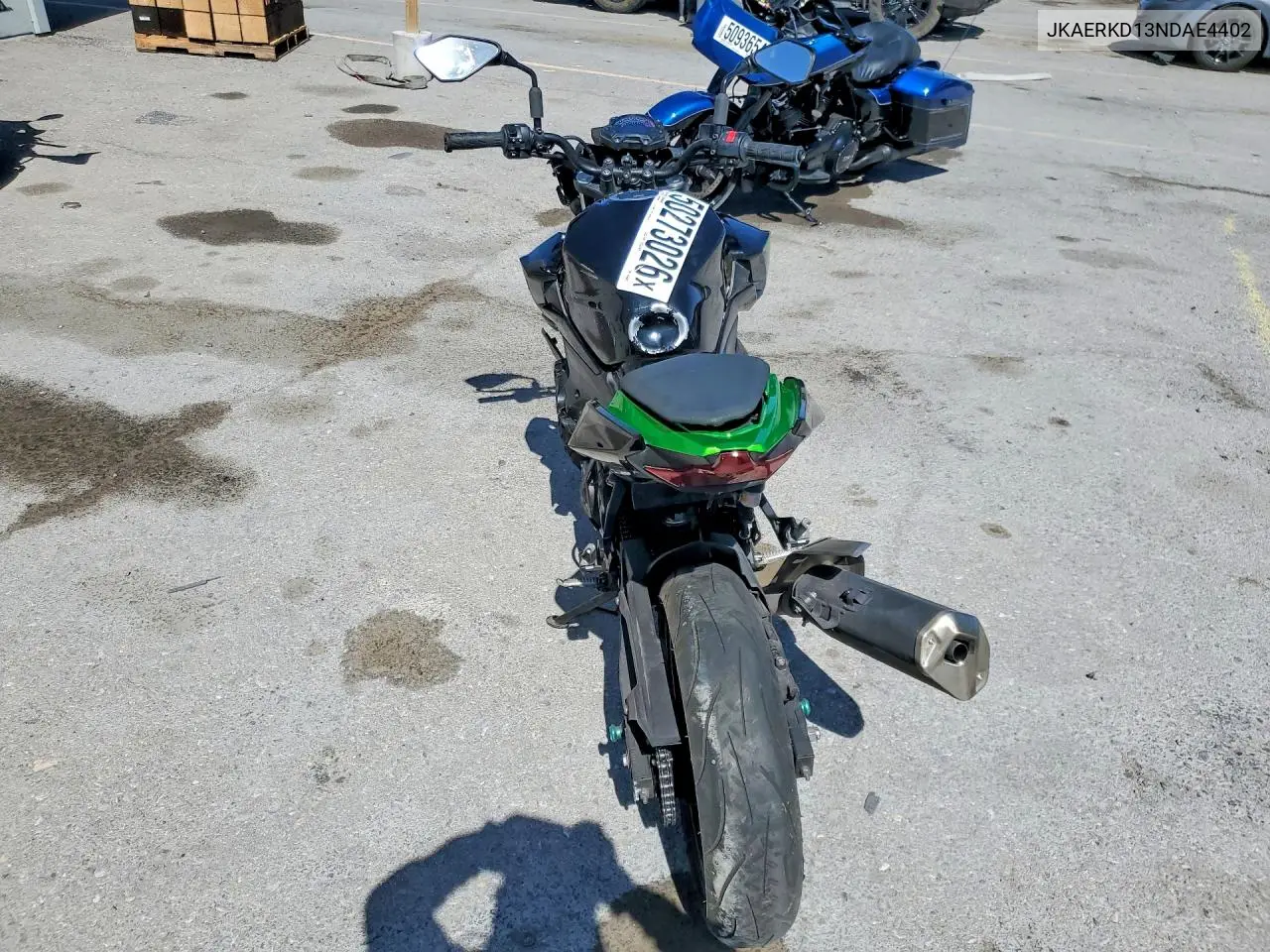 2022 Kawasaki Er400 D VIN: JKAERKD13NDAE4402 Lot: 50273026