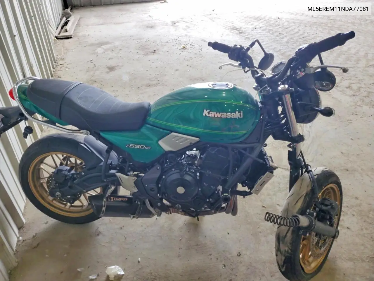2022 Kawasaki Er650 M VIN: ML5EREM11NDA77081 Lot: 52065626