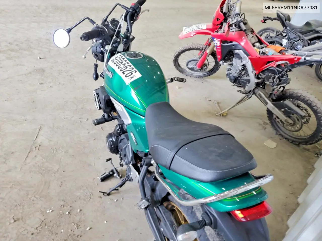 2022 Kawasaki Er650 M VIN: ML5EREM11NDA77081 Lot: 52065626