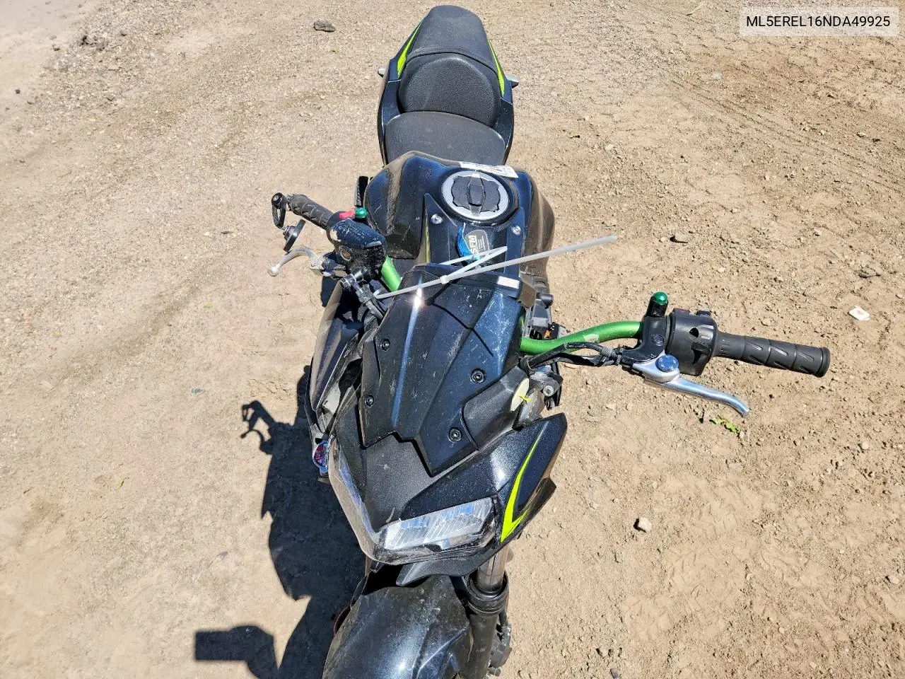 2022 Kawasaki Er650 L VIN: ML5EREL16NDA49925 Lot: 52898976