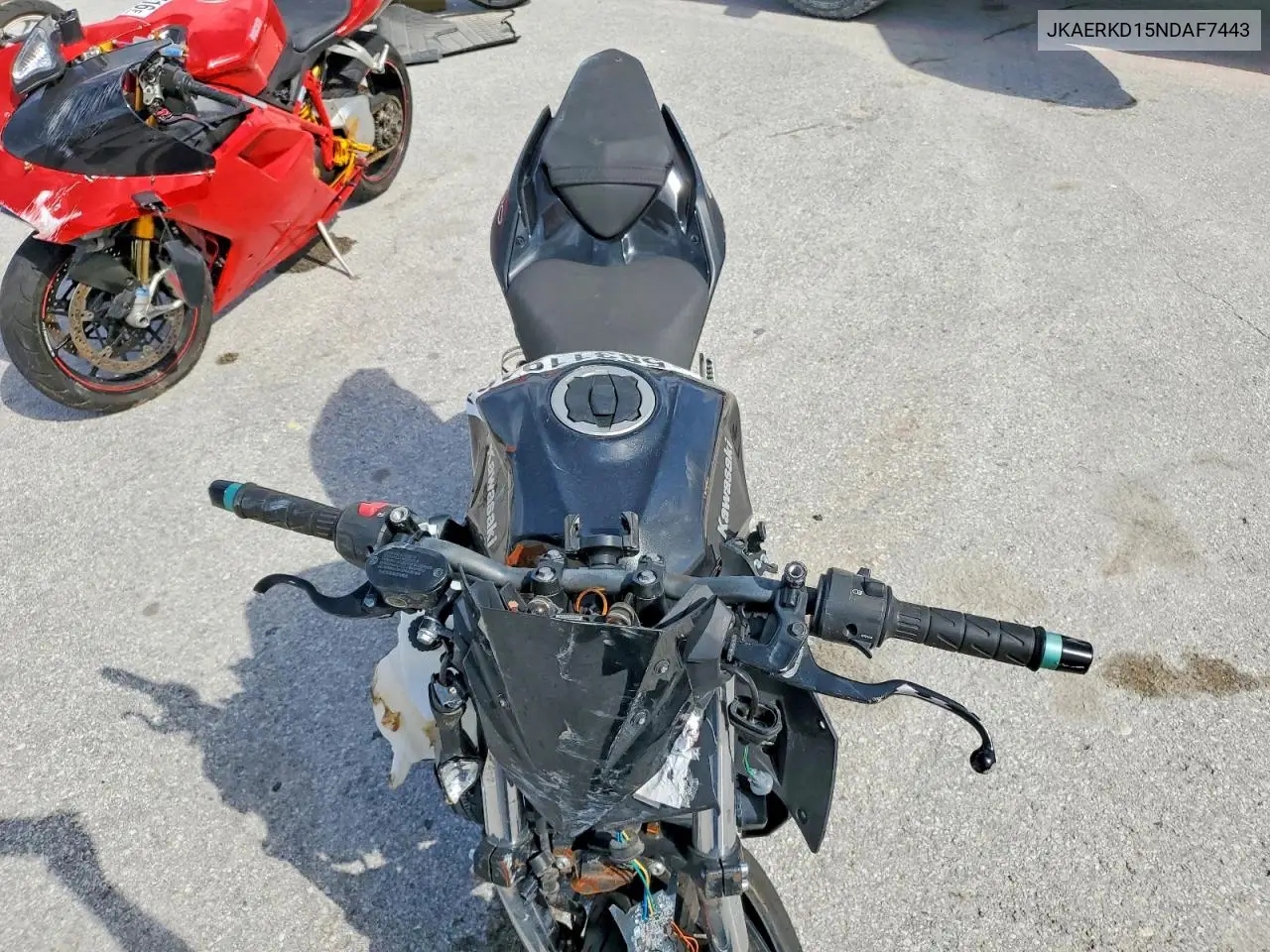 2022 Kawasaki Er400 D VIN: JKAERKD15NDAF7443 Lot: 58311946