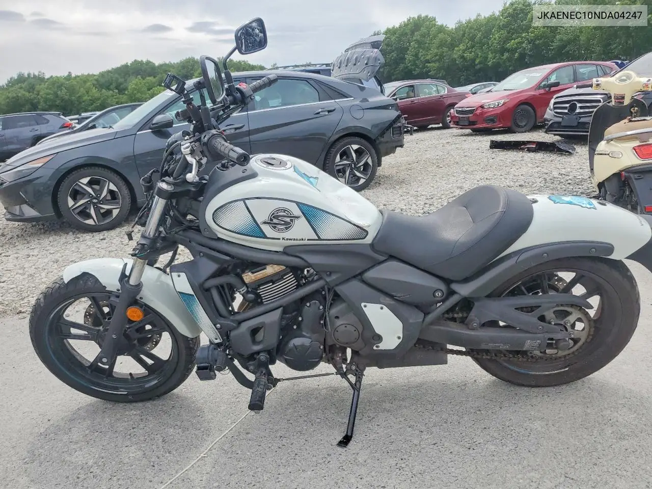 2022 Kawasaki En650 C VIN: JKAENEC10NDA04247 Lot: 59681406