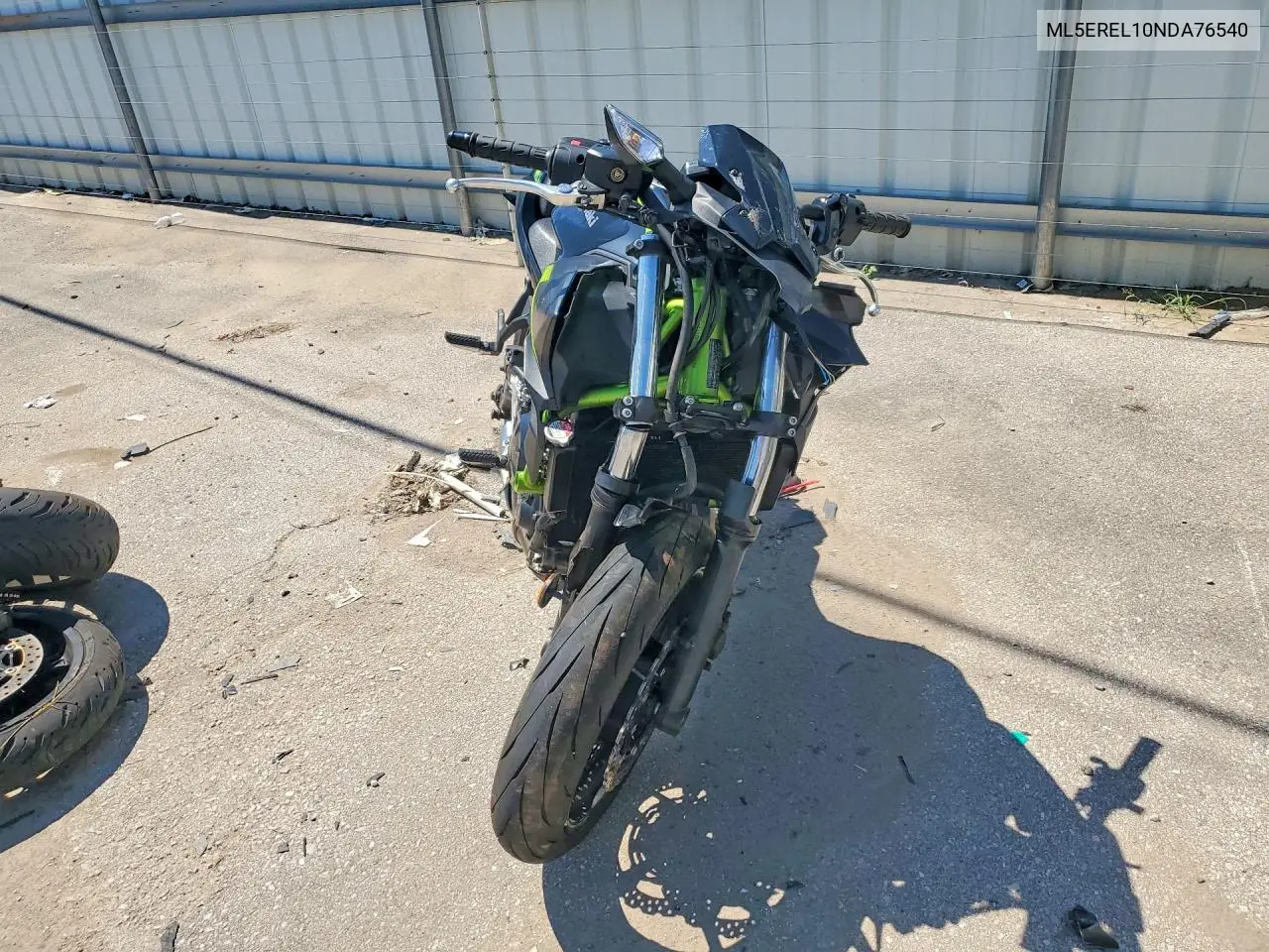 2022 Kawasaki Er650 L VIN: ML5EREL10NDA76540 Lot: 61135146
