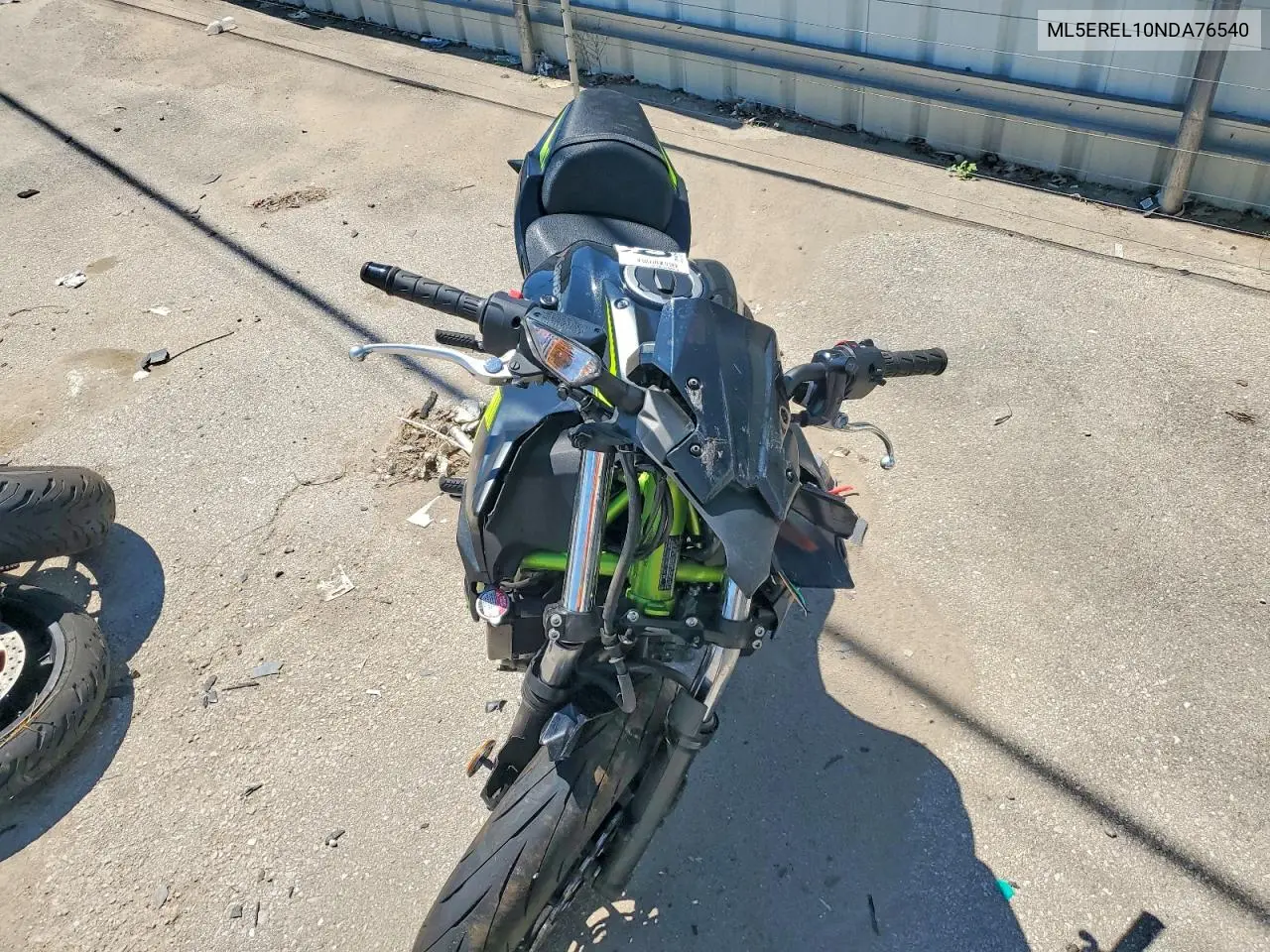 2022 Kawasaki Er650 L VIN: ML5EREL10NDA76540 Lot: 61135146