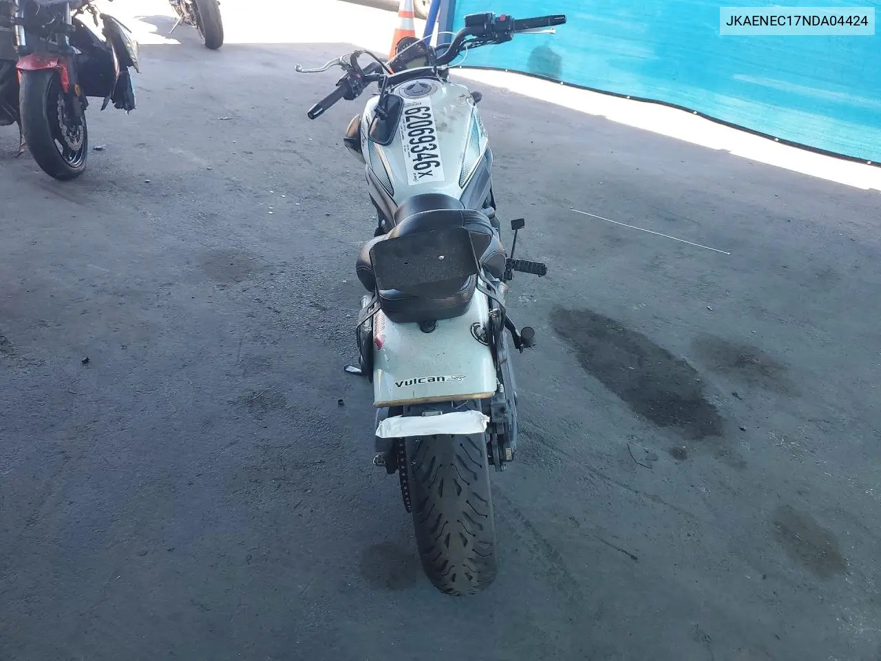 2022 Kawasaki En650 C VIN: JKAENEC17NDA04424 Lot: 62069346