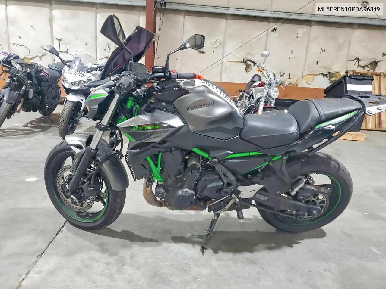 2023 Kawasaki Er650 N VIN: ML5EREN10PDA96349 Lot: 50117556