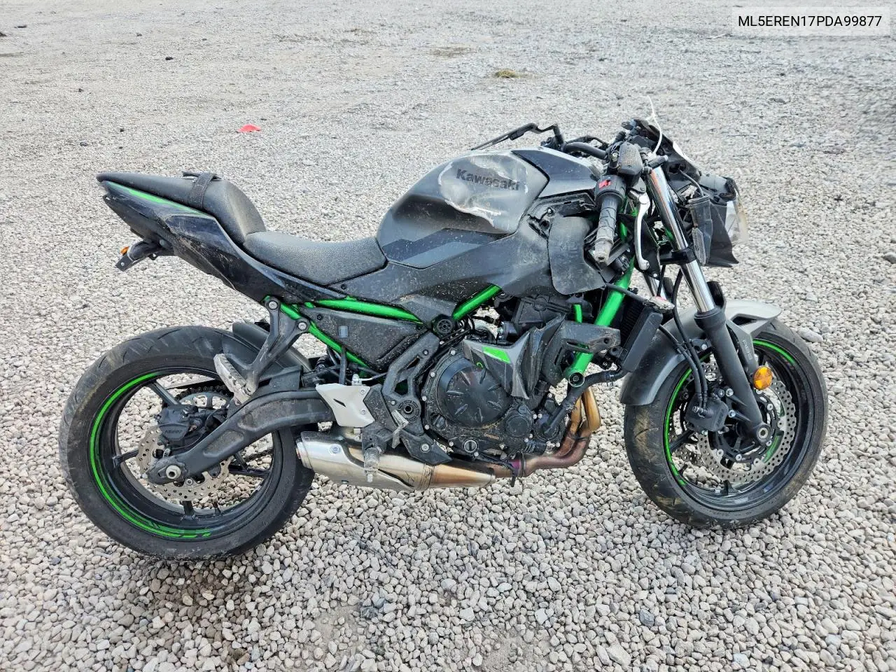 2023 Kawasaki Er650 N VIN: ML5EREN17PDA99877 Lot: 54225776