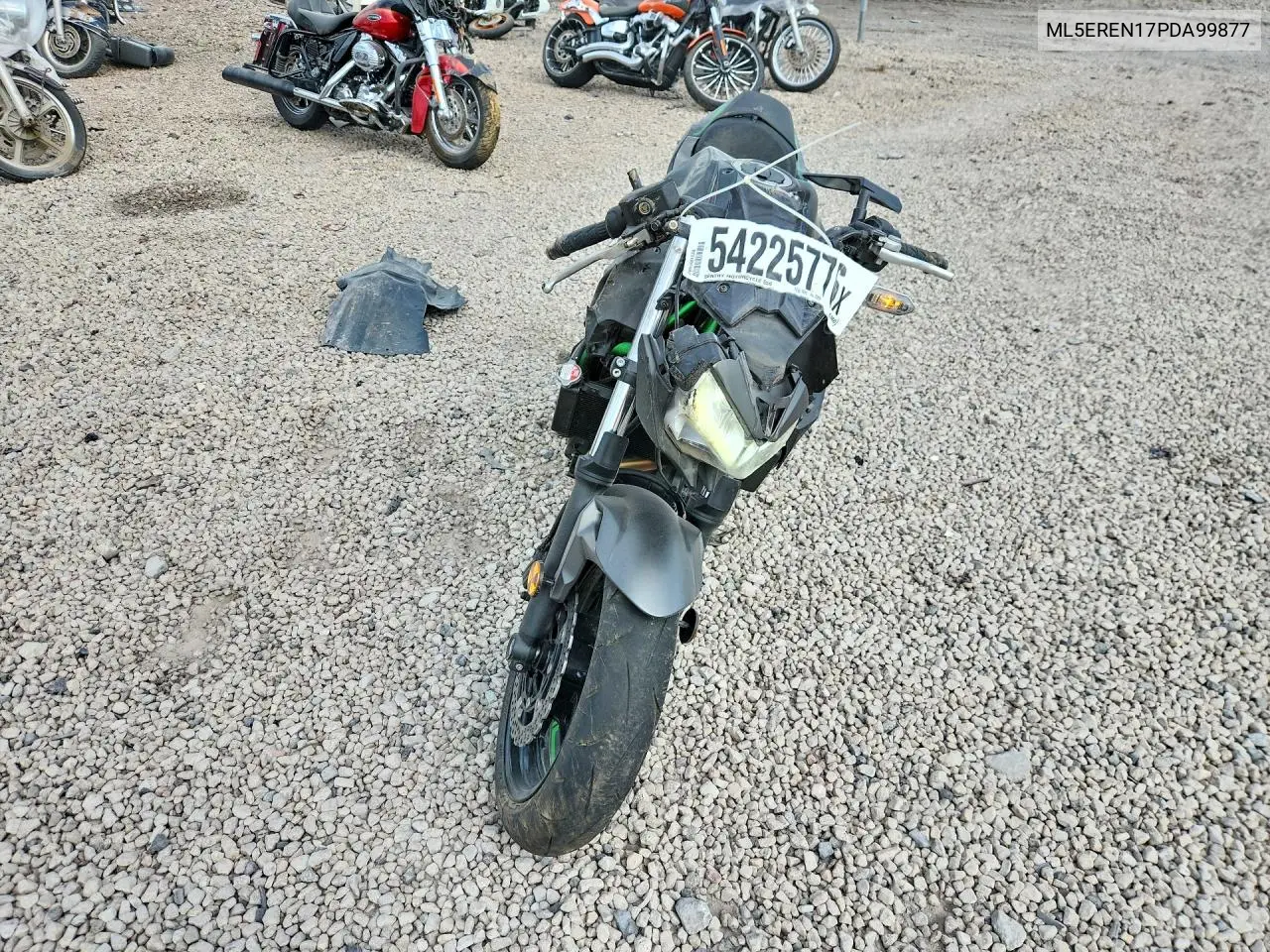 2023 Kawasaki Er650 N VIN: ML5EREN17PDA99877 Lot: 54225776