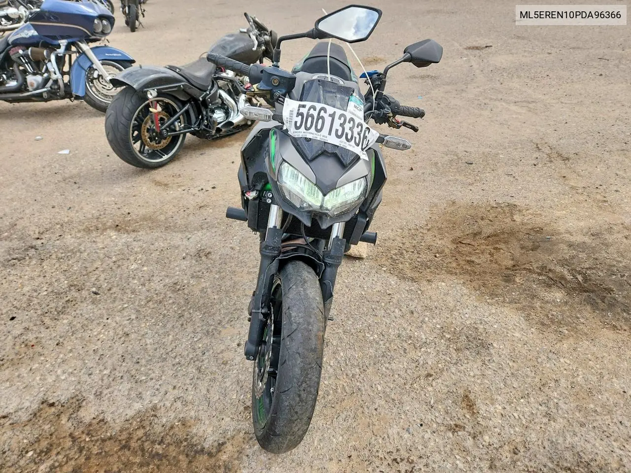 2023 Kawasaki Er650 N VIN: ML5EREN10PDA96366 Lot: 56613336