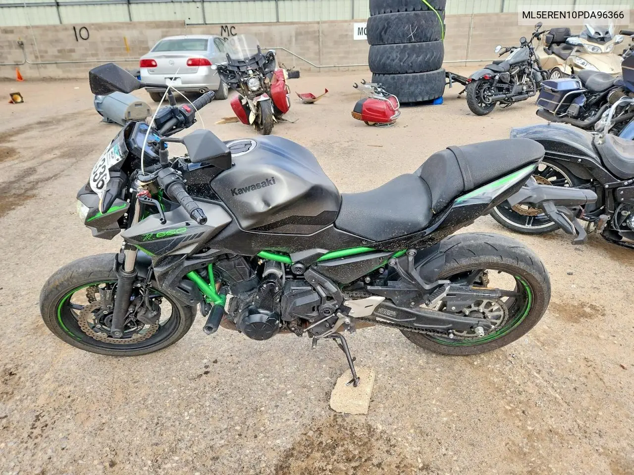 2023 Kawasaki Er650 N VIN: ML5EREN10PDA96366 Lot: 56613336