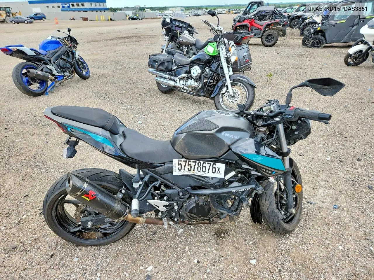 2023 Kawasaki Er400 D VIN: JKAERKD15PDAS3851 Lot: 57578676