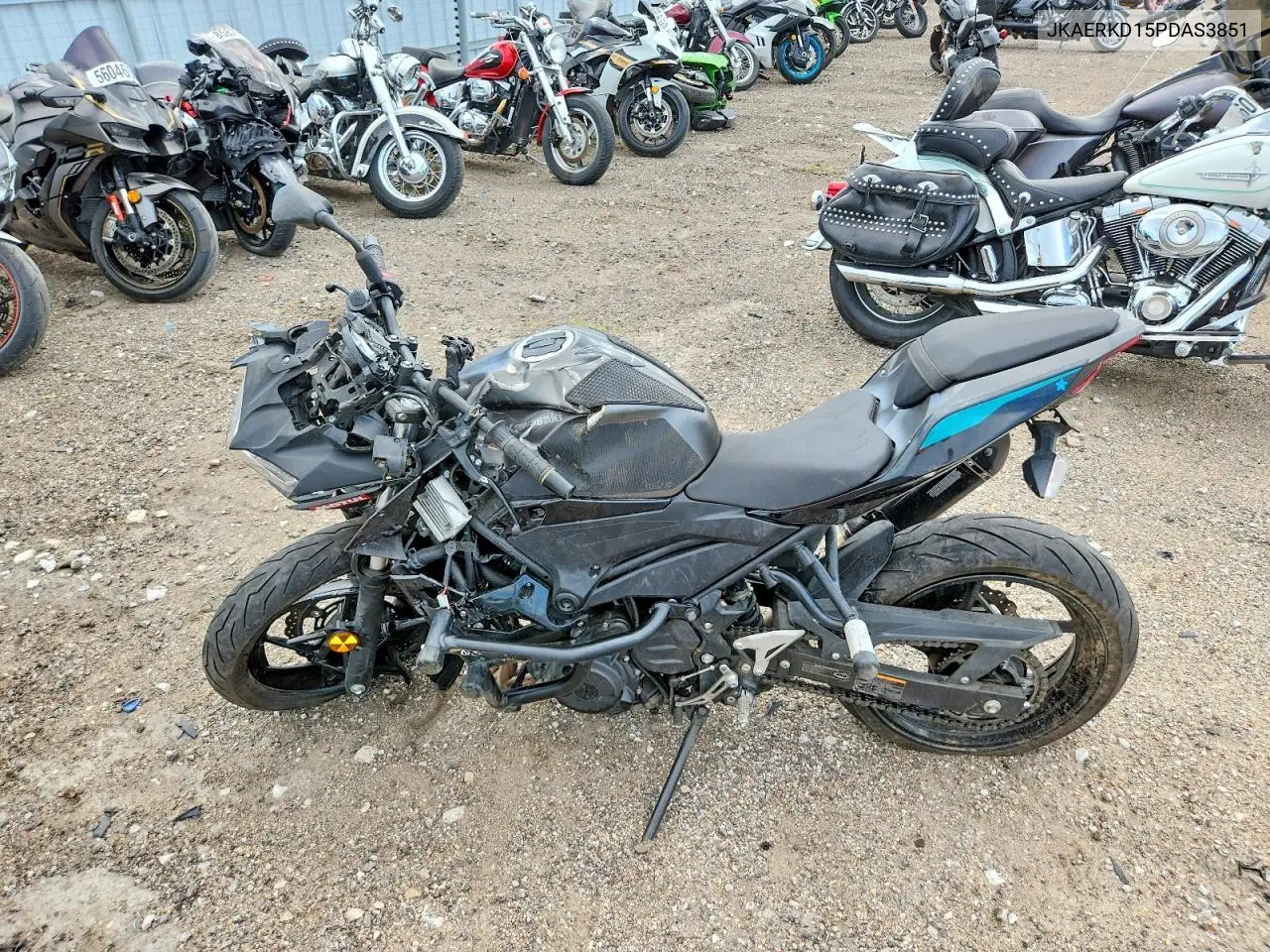 2023 Kawasaki Er400 D VIN: JKAERKD15PDAS3851 Lot: 57578676