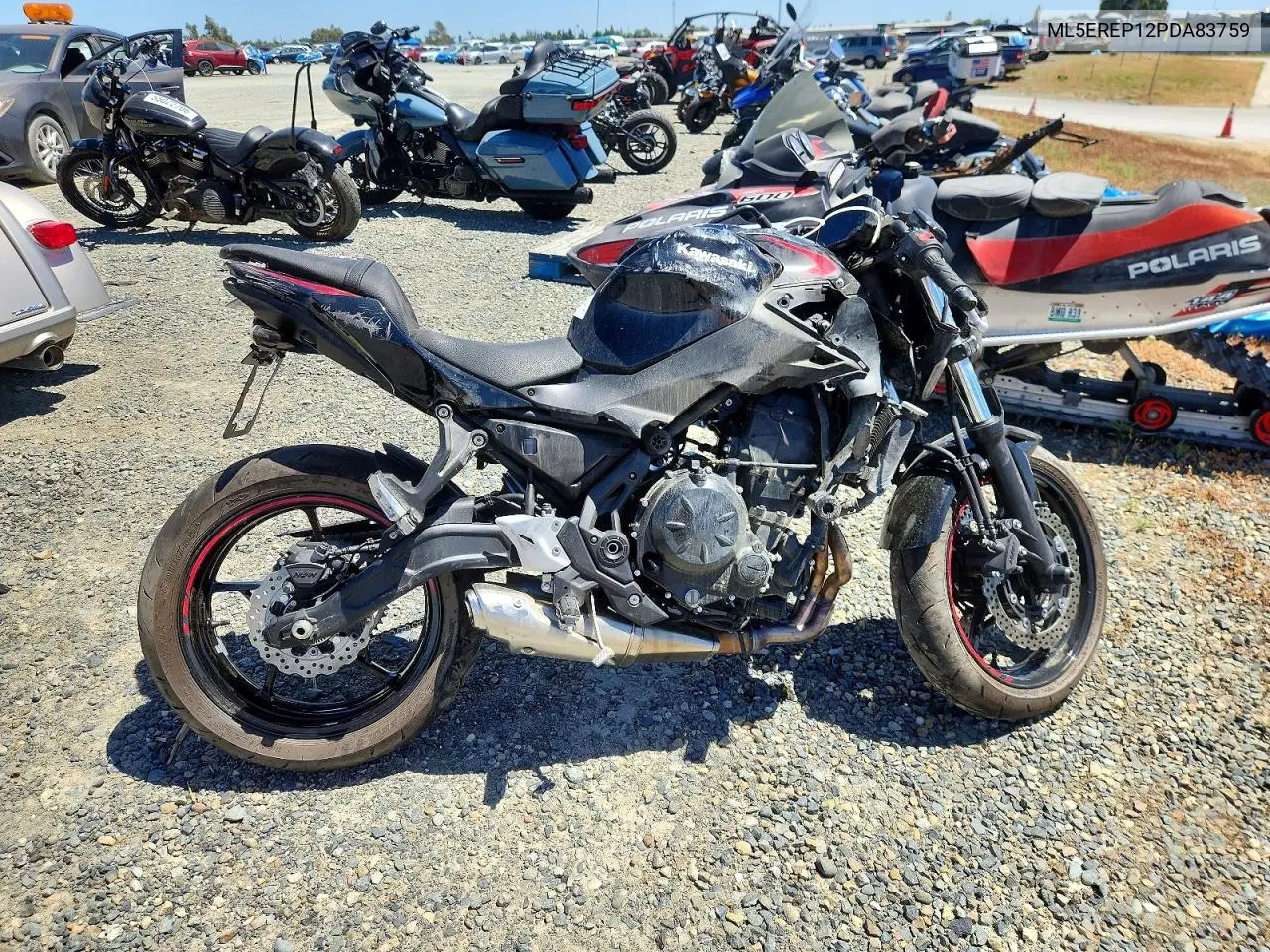 2023 Kawasaki Er650 P VIN: ML5EREP12PDA83759 Lot: 61349846