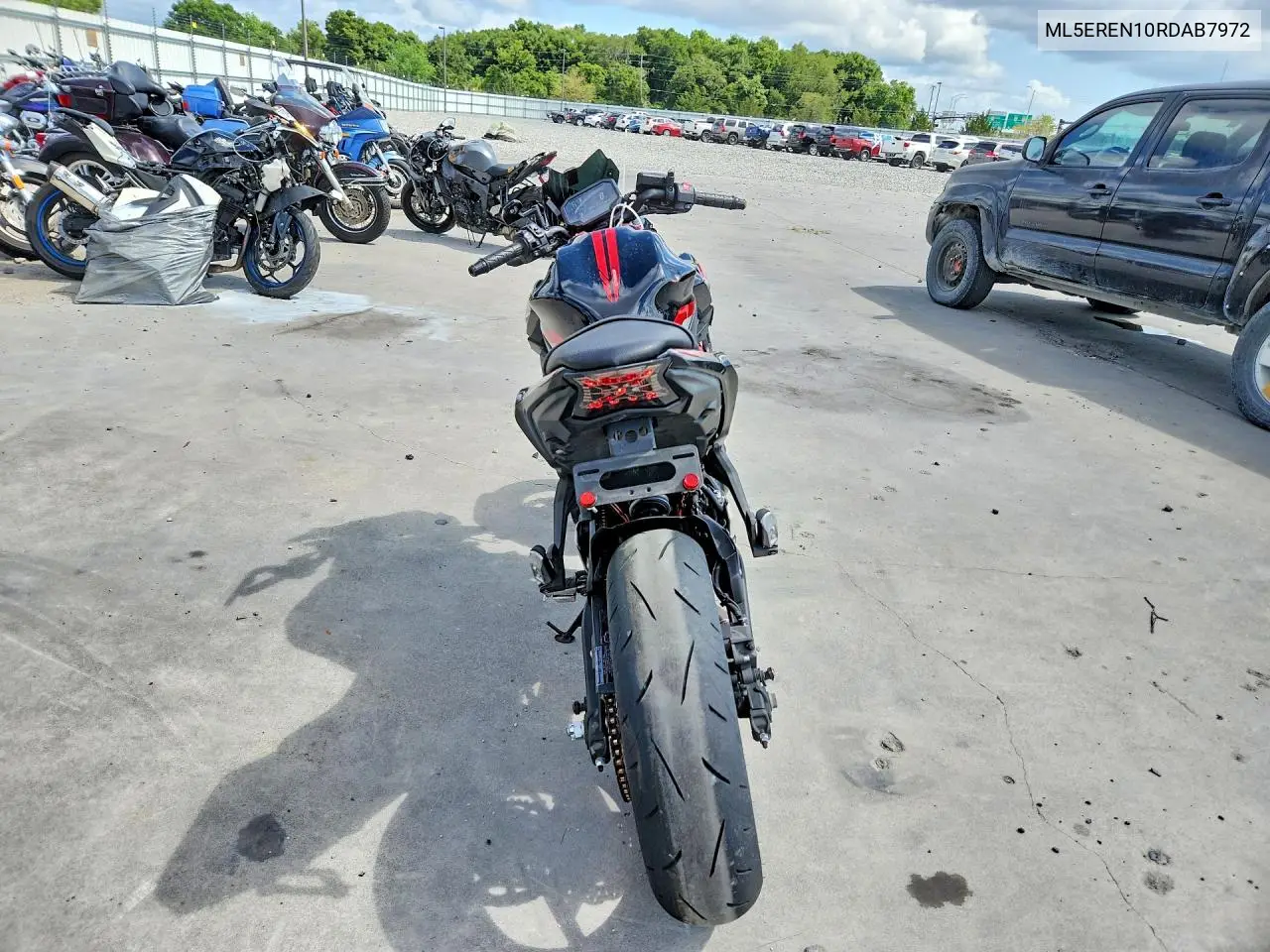 2024 Kawasaki Er650 N VIN: ML5EREN10RDAB7972 Lot: 50789536