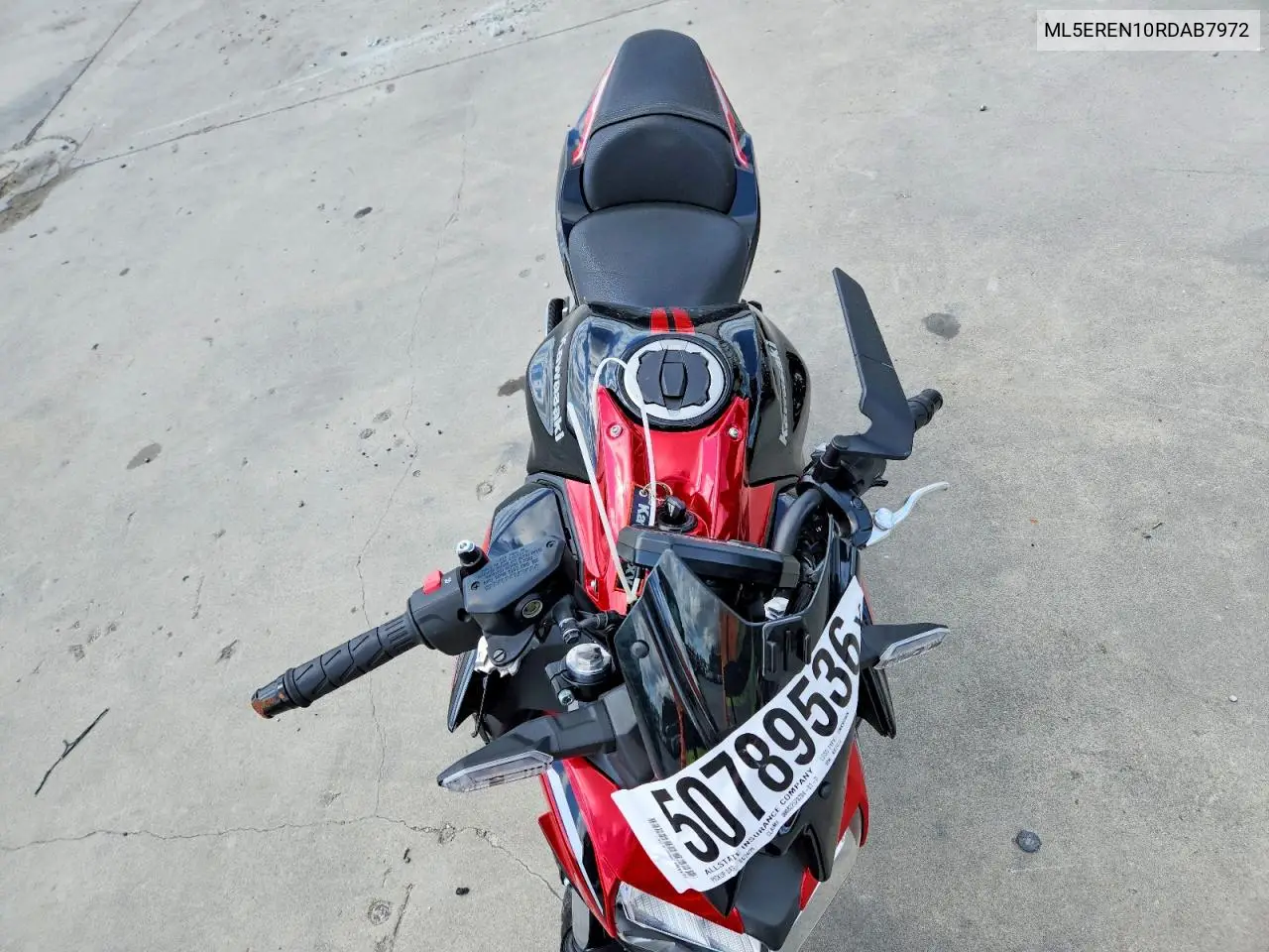 2024 Kawasaki Er650 N VIN: ML5EREN10RDAB7972 Lot: 50789536
