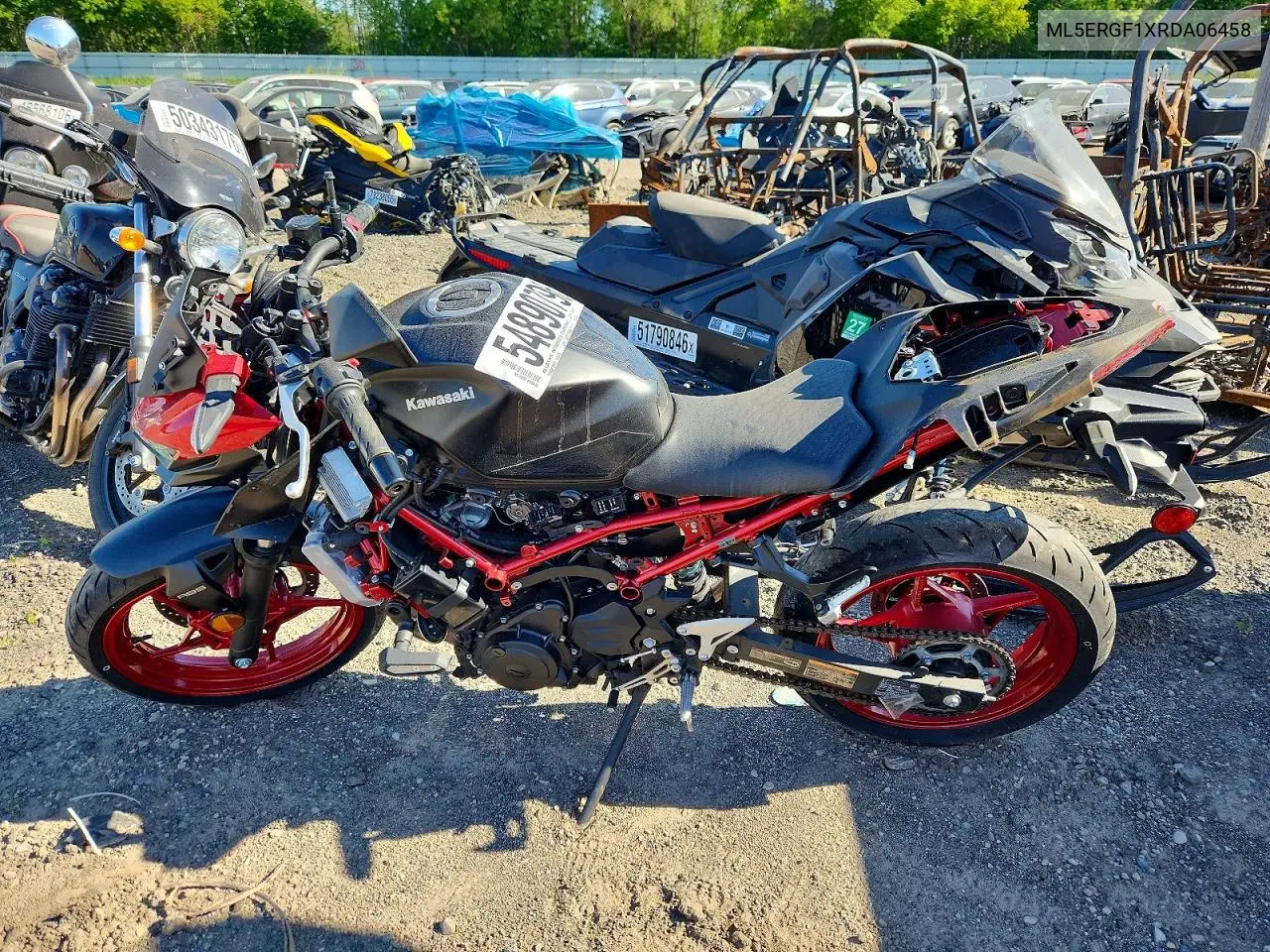 2024 Kawasaki Er500 VIN: ML5ERGF1XRDA06458 Lot: 54890796