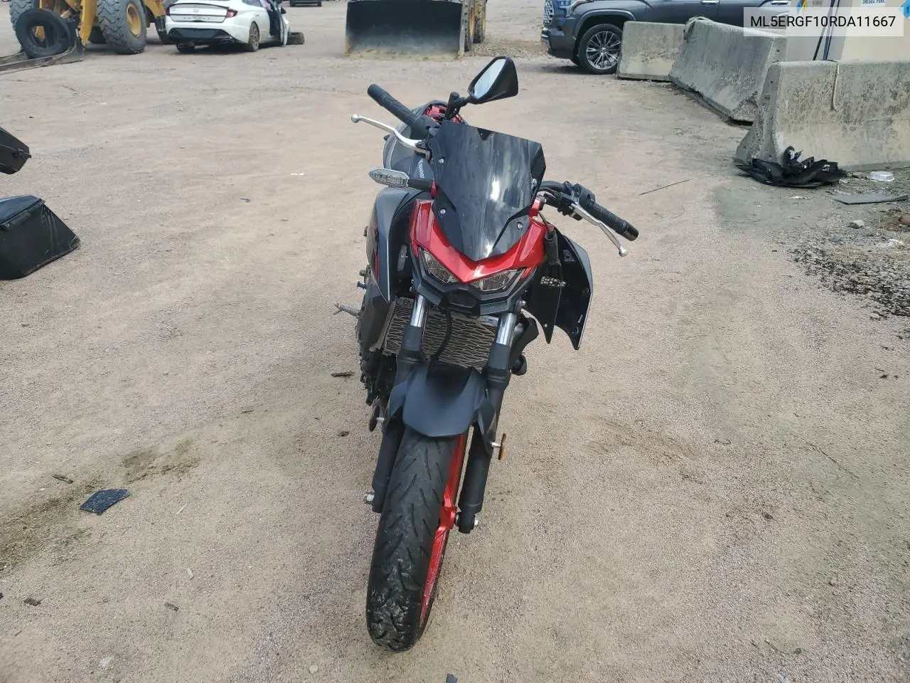2024 Kawasaki Er500 VIN: ML5ERGF10RDA11667 Lot: 81821725