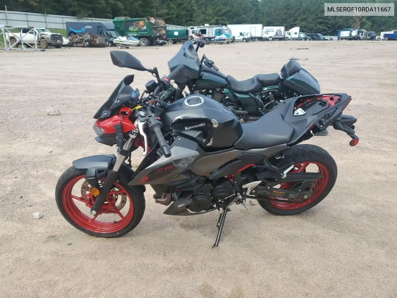 2024 Kawasaki Er500 VIN: ML5ERGF10RDA11667 Lot: 81821725
