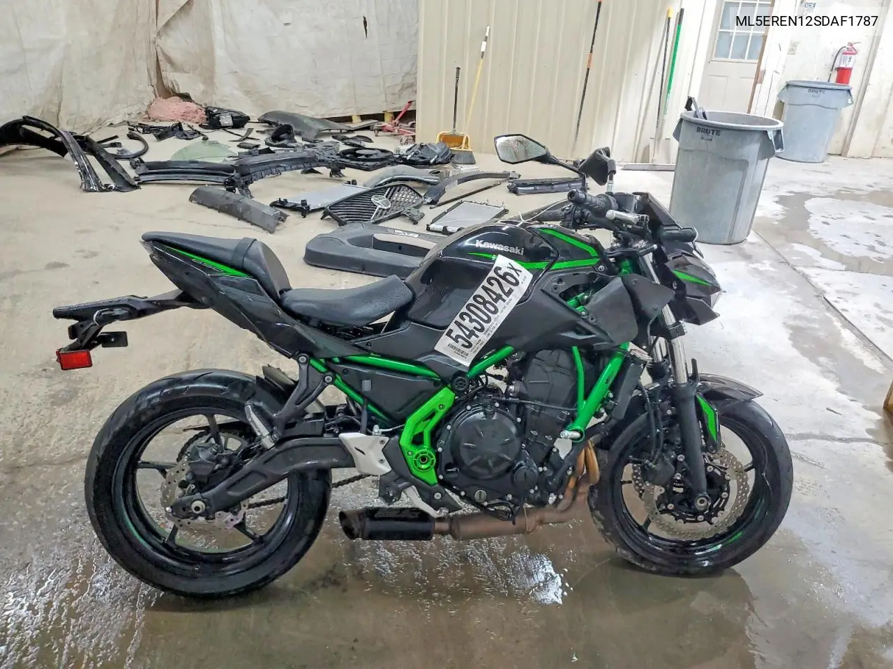 2025 Kawasaki Er650 N VIN: ML5EREN12SDAF1787 Lot: 54308426