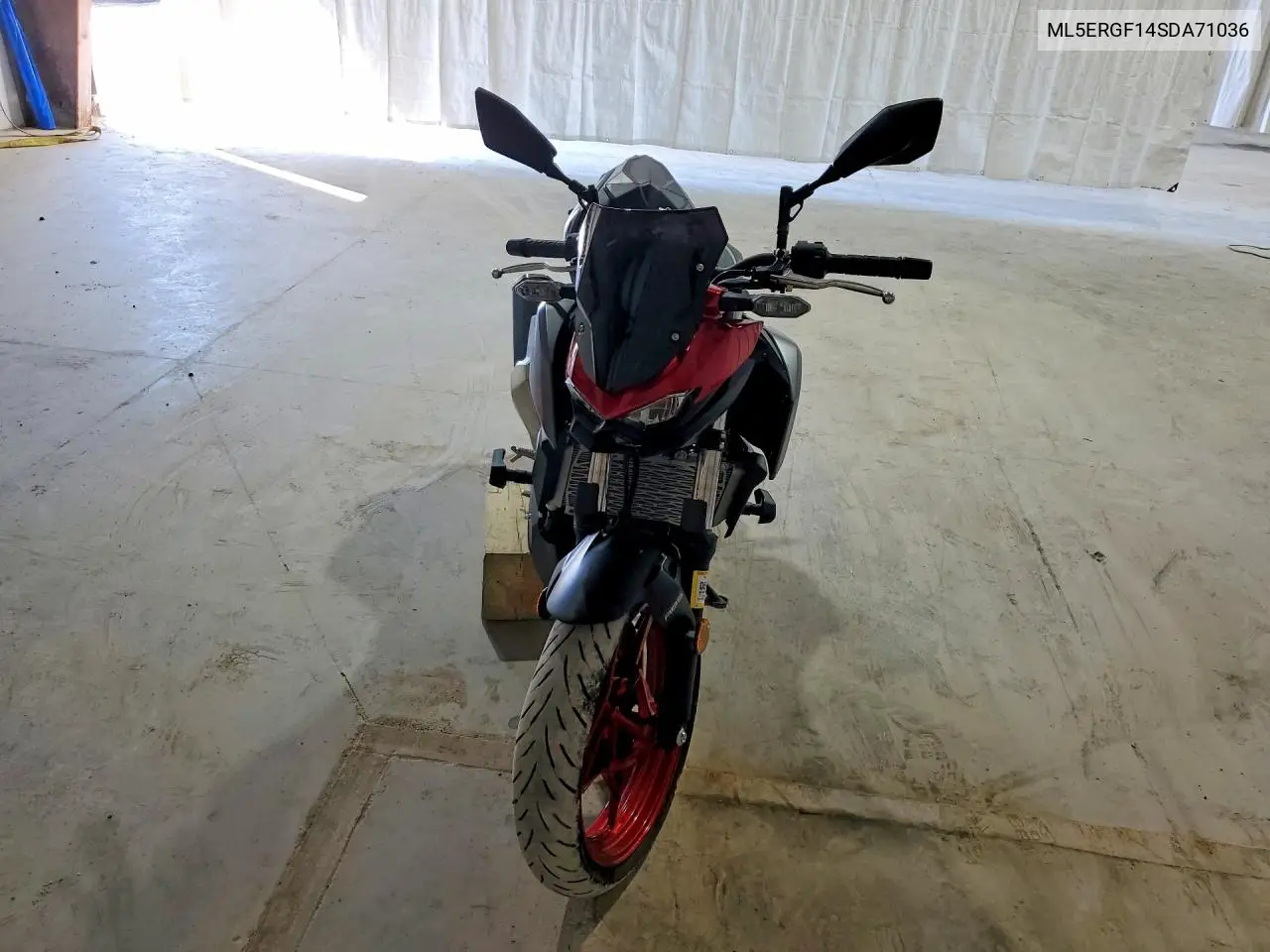 2025 Kawasaki Er500 VIN: ML5ERGF14SDA71036 Lot: 59163596