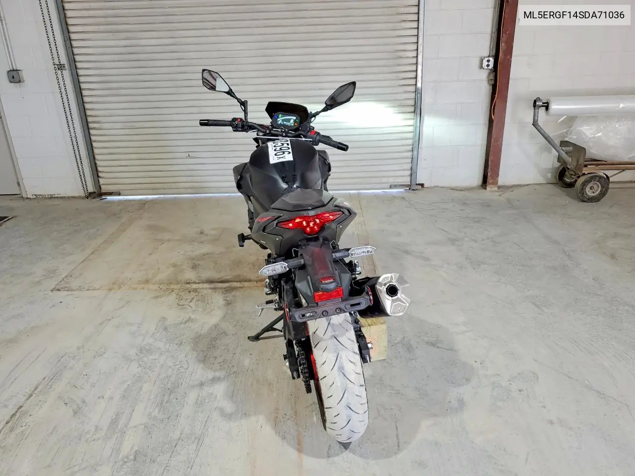 2025 Kawasaki Er500 VIN: ML5ERGF14SDA71036 Lot: 59163596