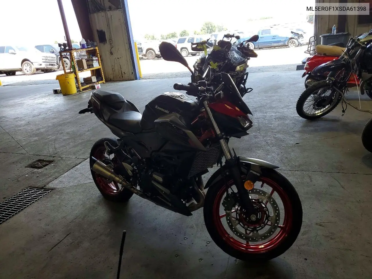 2025 Kawasaki Er500 VIN: ML5ERGF1XSDA61398 Lot: 59303076
