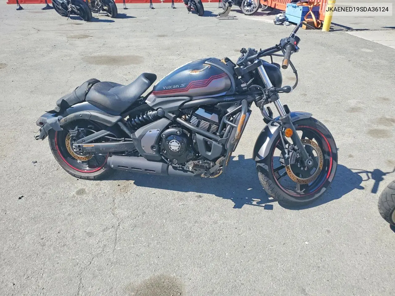 2025 Kawasaki En650 D VIN: JKAENED19SDA36124 Lot: 77543465