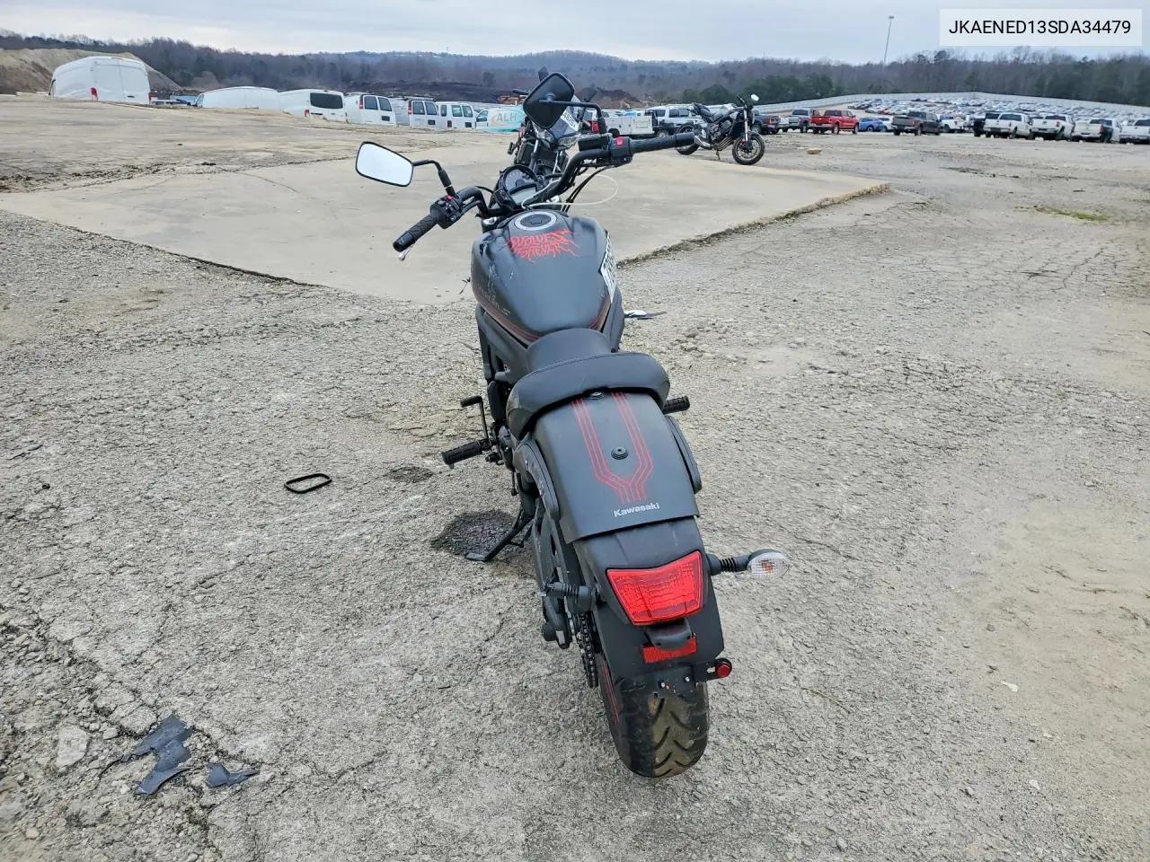 2025 Kawasaki En650 D VIN: JKAENED13SDA34479 Lot: 78869055
