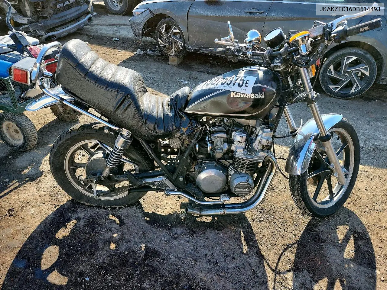 1983 Kawasaki Kz550 C VIN: JKAKZFC16DB514493 Lot: 49910636