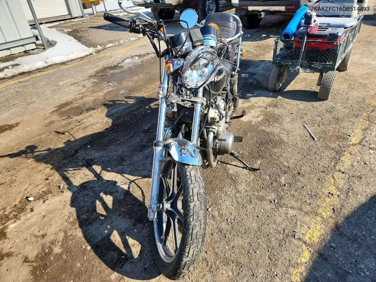 1983 Kawasaki Kz550 C VIN: JKAKZFC16DB514493 Lot: 49910636