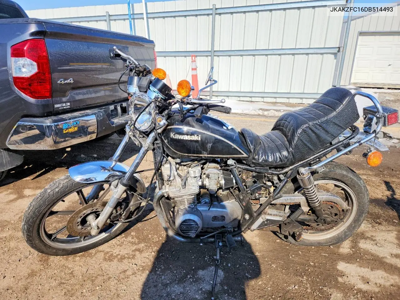 1983 Kawasaki Kz550 C VIN: JKAKZFC16DB514493 Lot: 49910636