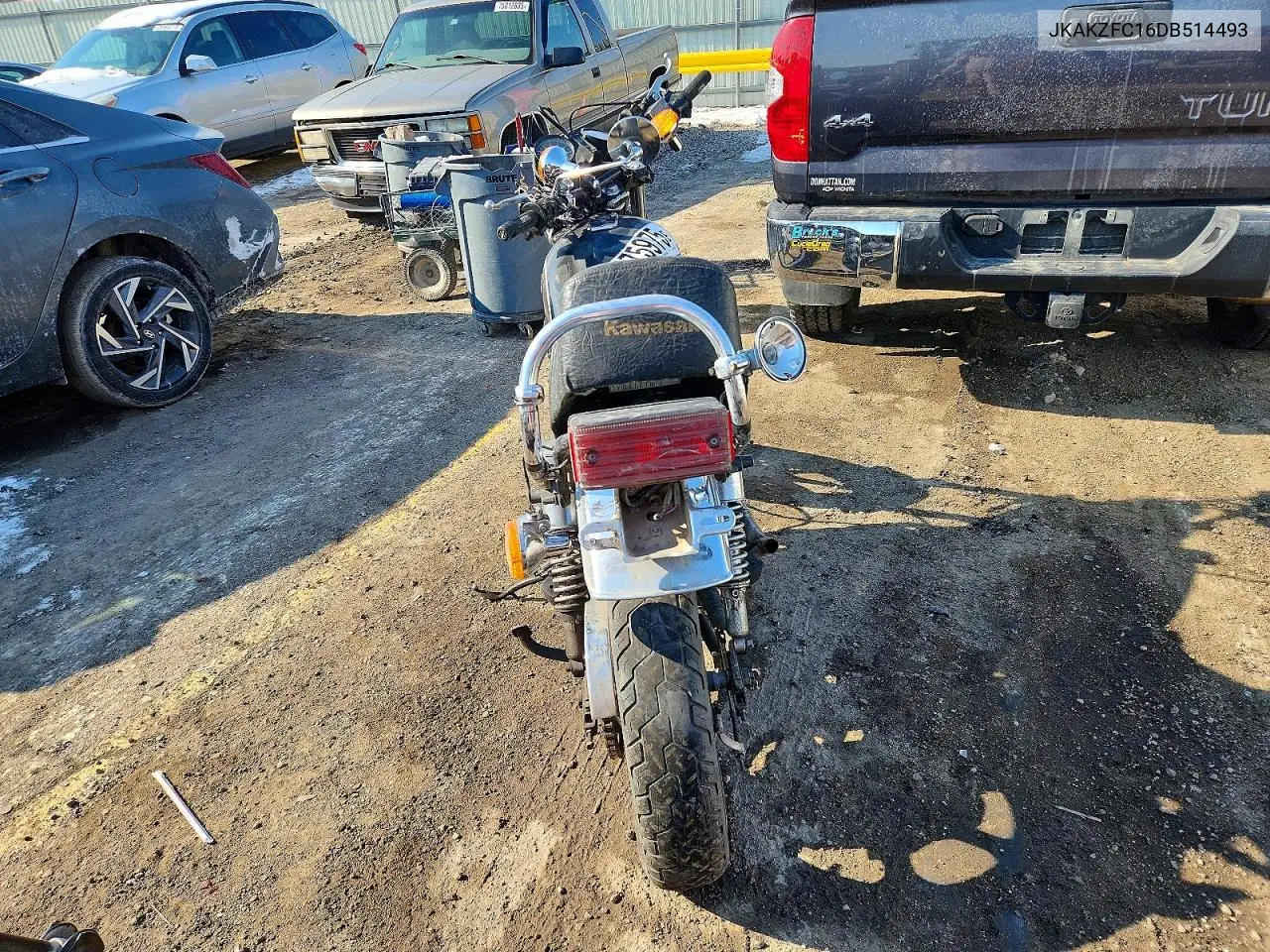 1983 Kawasaki Kz550 C VIN: JKAKZFC16DB514493 Lot: 49910636