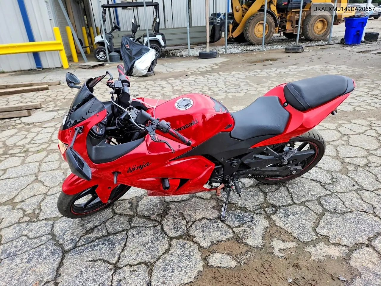 2009 Kawasaki Ex250 J VIN: JKAEXMJ149DA20657 Lot: 56527196