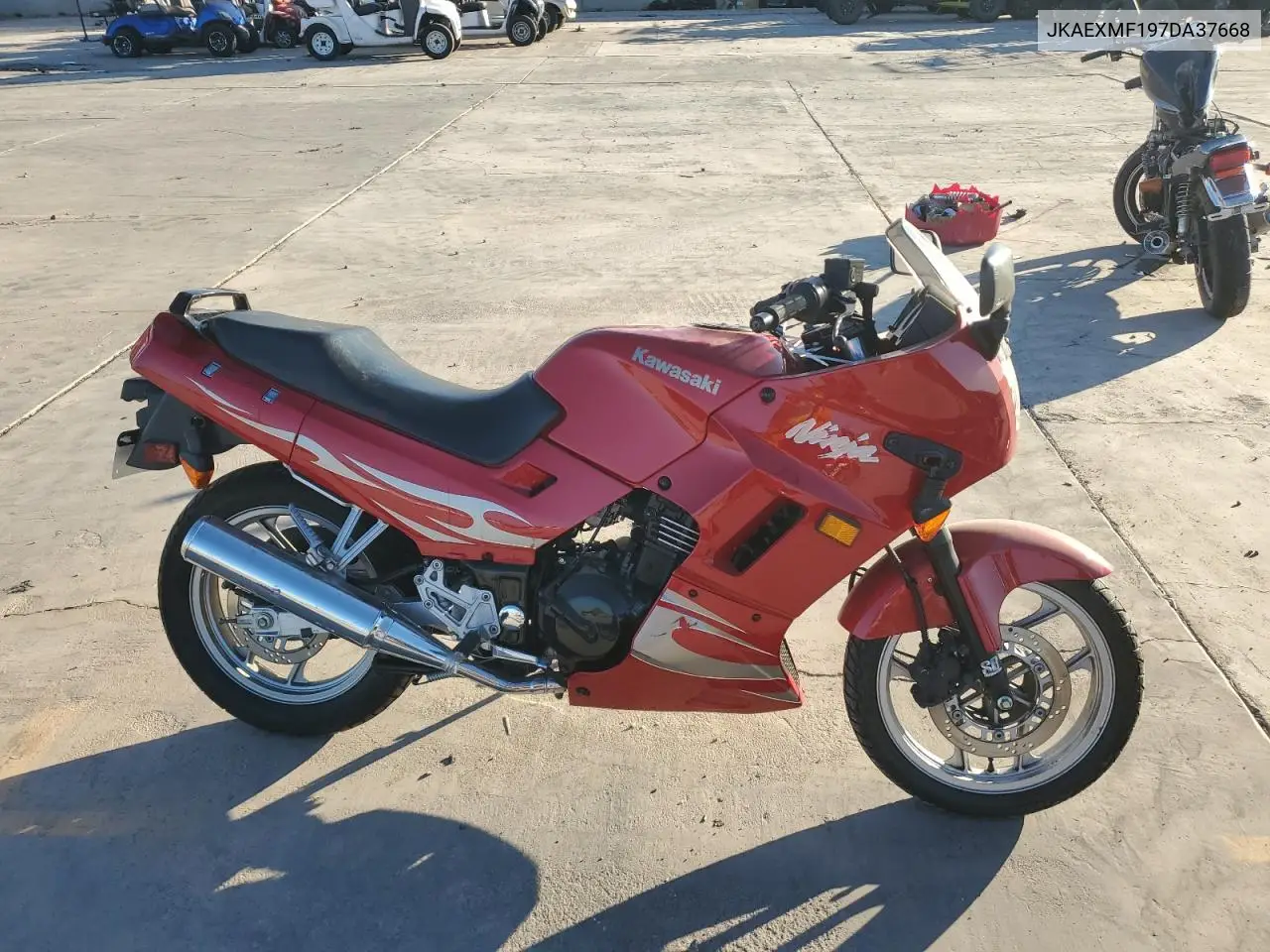 2009 Kawasaki Ninja 250 VIN: JKAEXMF197DA37668 Lot: 66378845