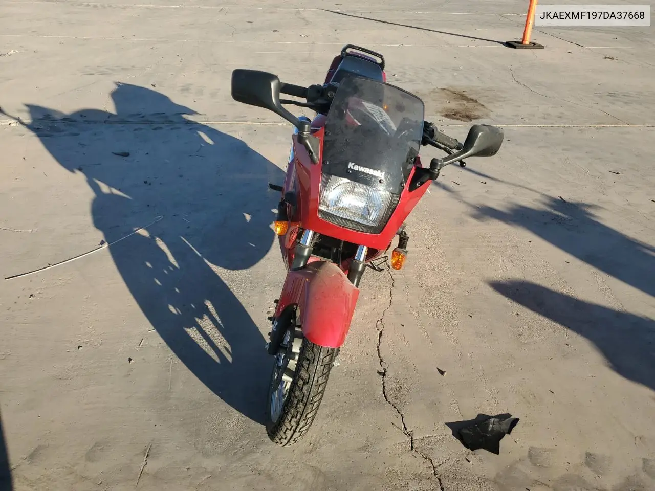 2009 Kawasaki Ninja 250 VIN: JKAEXMF197DA37668 Lot: 66378845