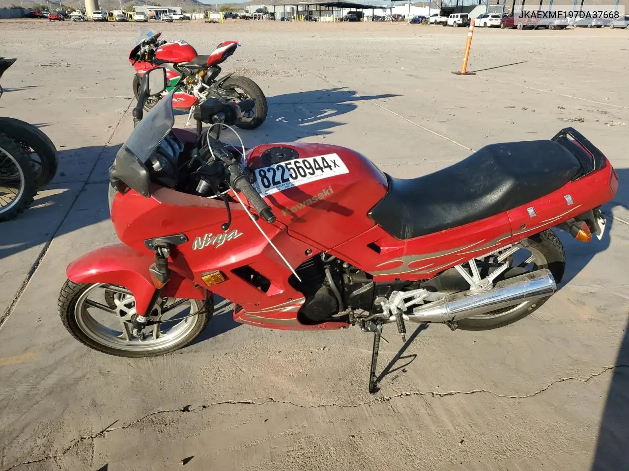 2009 Kawasaki Ninja 250 VIN: JKAEXMF197DA37668 Lot: 66378845