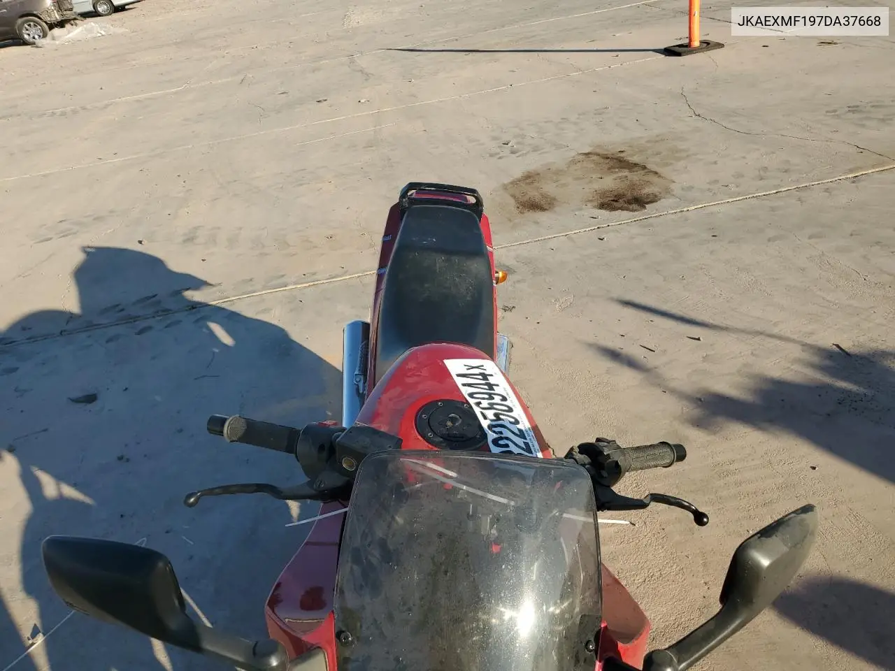 2009 Kawasaki Ninja 250 VIN: JKAEXMF197DA37668 Lot: 66378845