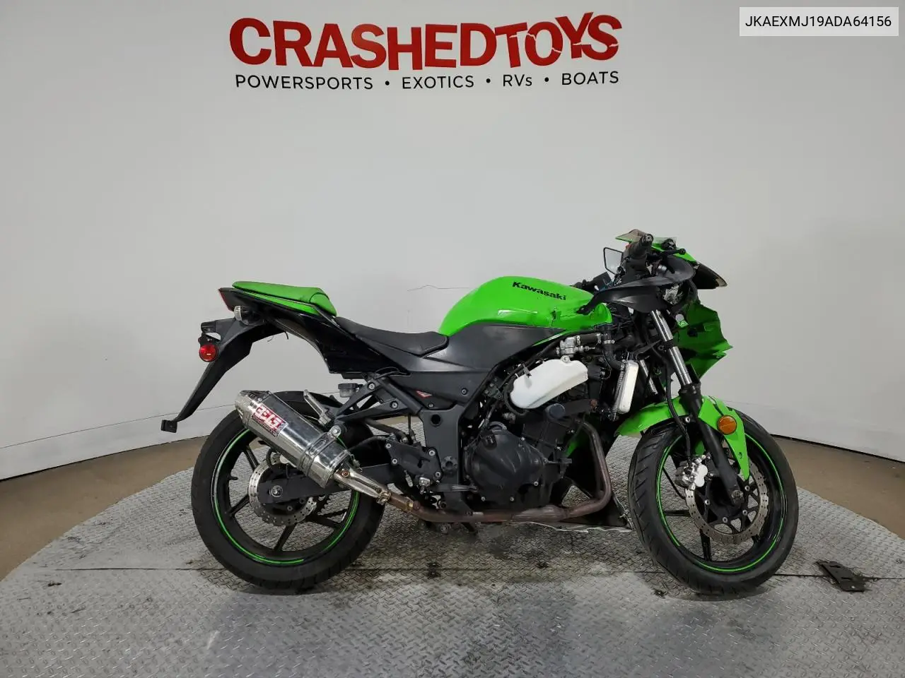 2010 Kawasaki Ex250 J VIN: JKAEXMJ19ADA64156 Lot: 69657195