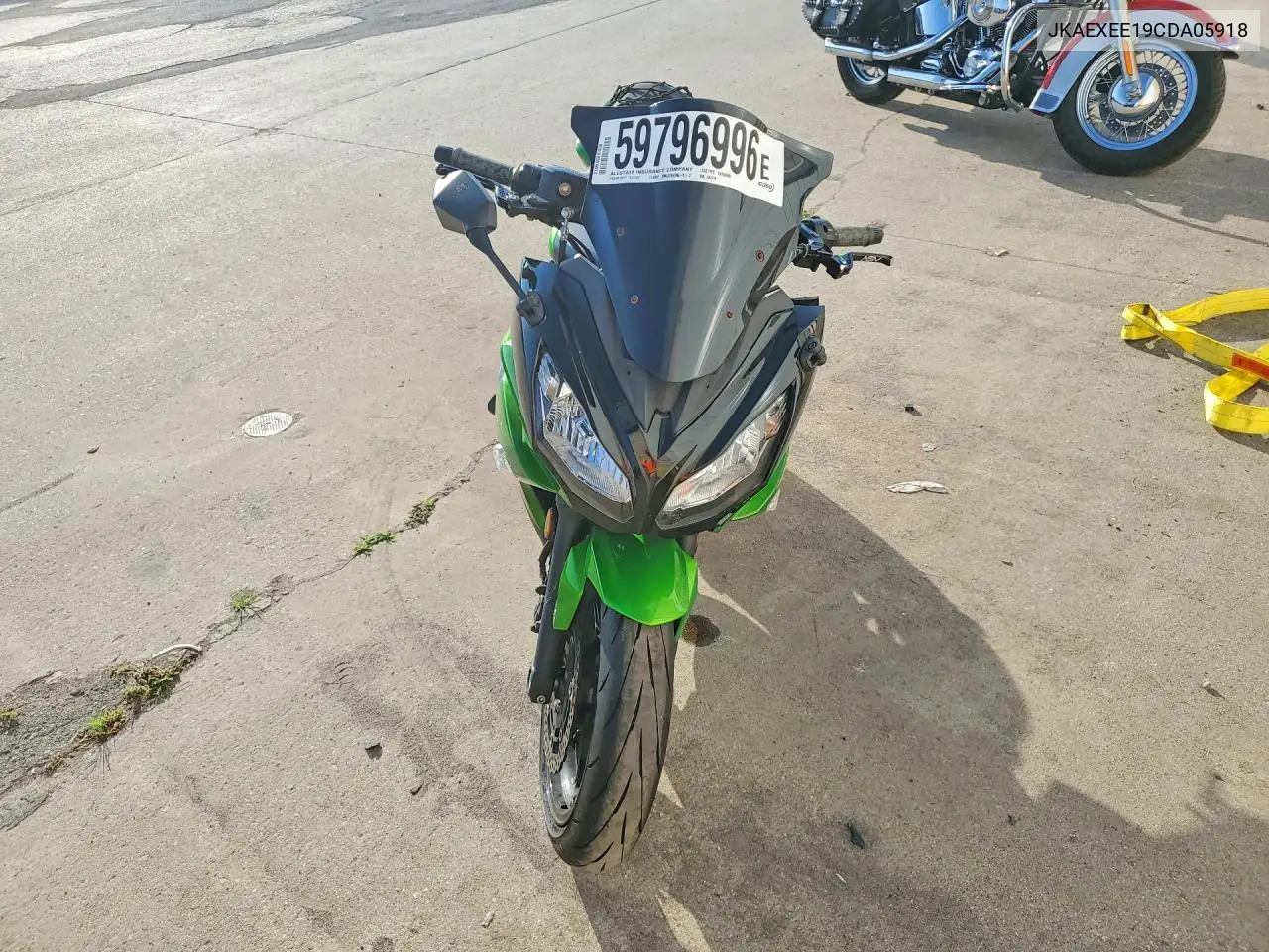 2012 Kawasaki Ex650 Ec VIN: JKAEXEE19CDA05918 Lot: 59796996