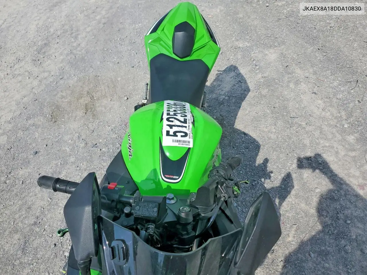 2013 Kawasaki Ex300 A VIN: JKAEX8A18DDA10830 Lot: 51255336