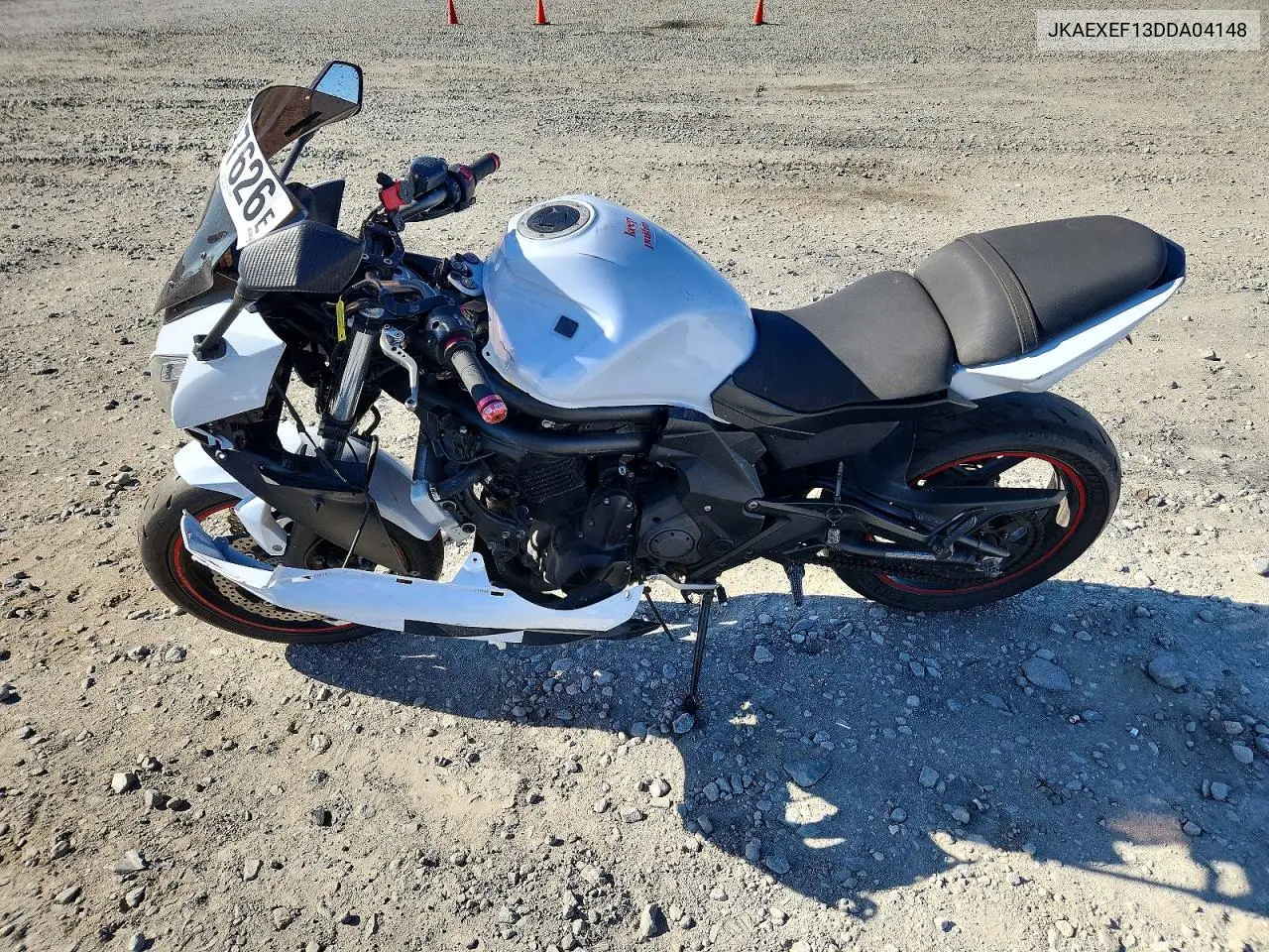 2013 Kawasaki Ex650 F VIN: JKAEXEF13DDA04148 Lot: 60497626