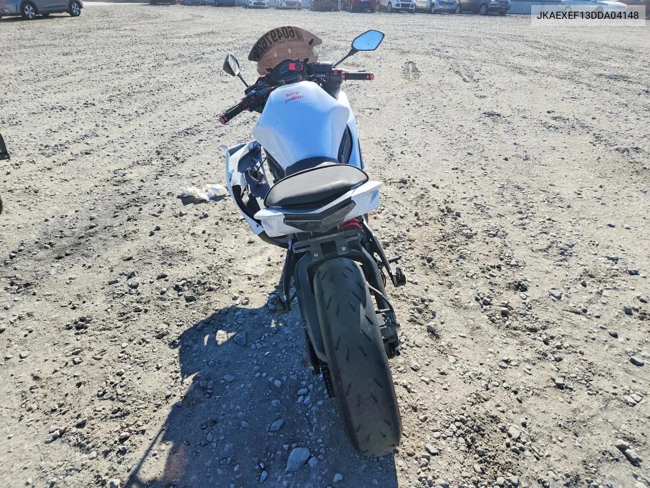 2013 Kawasaki Ex650 F VIN: JKAEXEF13DDA04148 Lot: 60497626