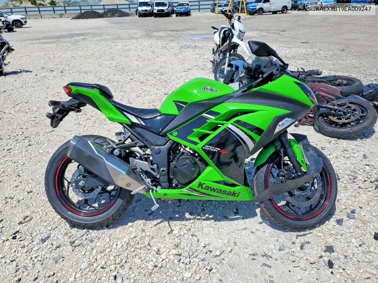2014 Kawasaki Ex300 B VIN: JKAEX8B19EA009247 Lot: 52135216