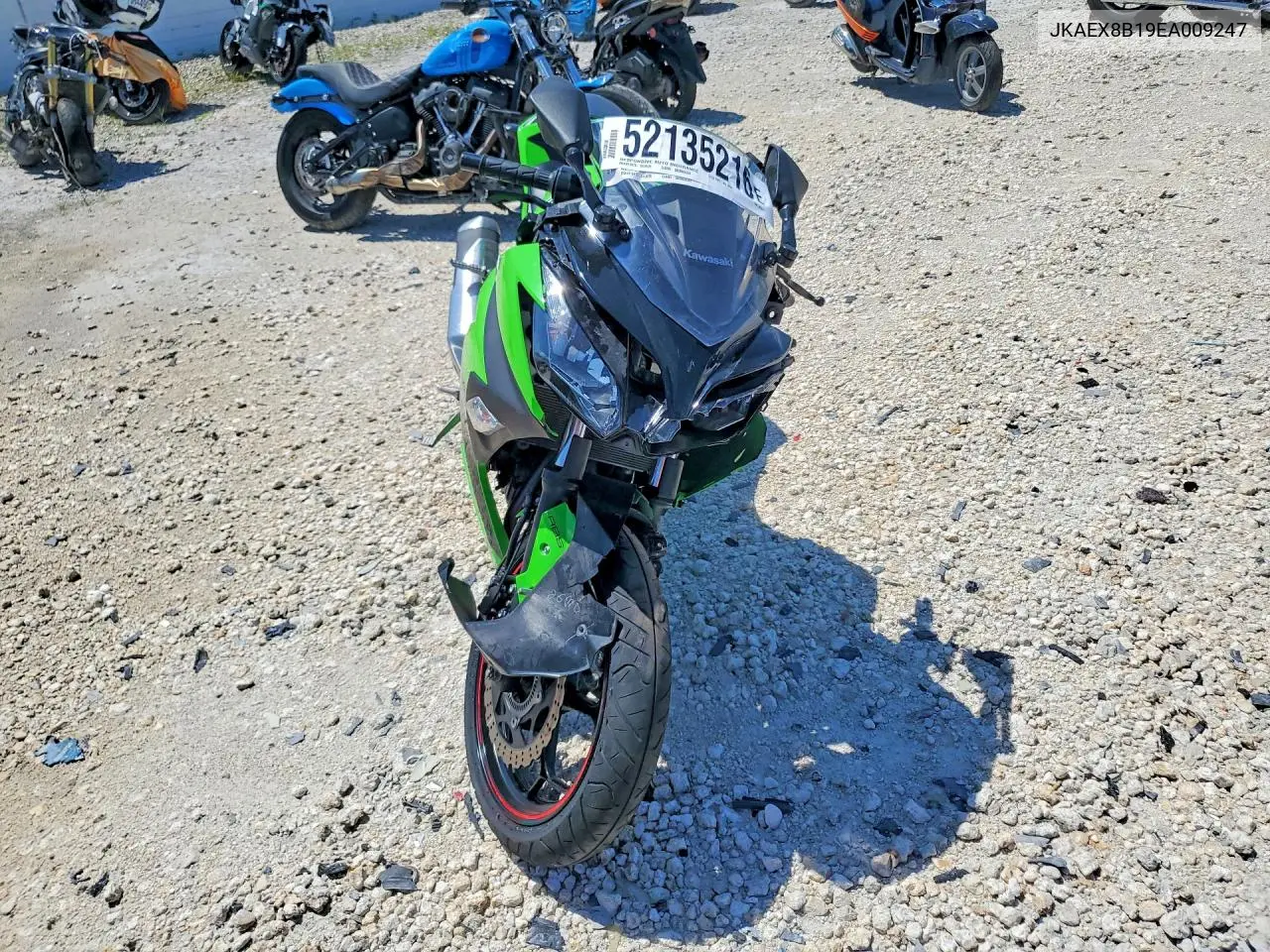 2014 Kawasaki Ex300 B VIN: JKAEX8B19EA009247 Lot: 52135216