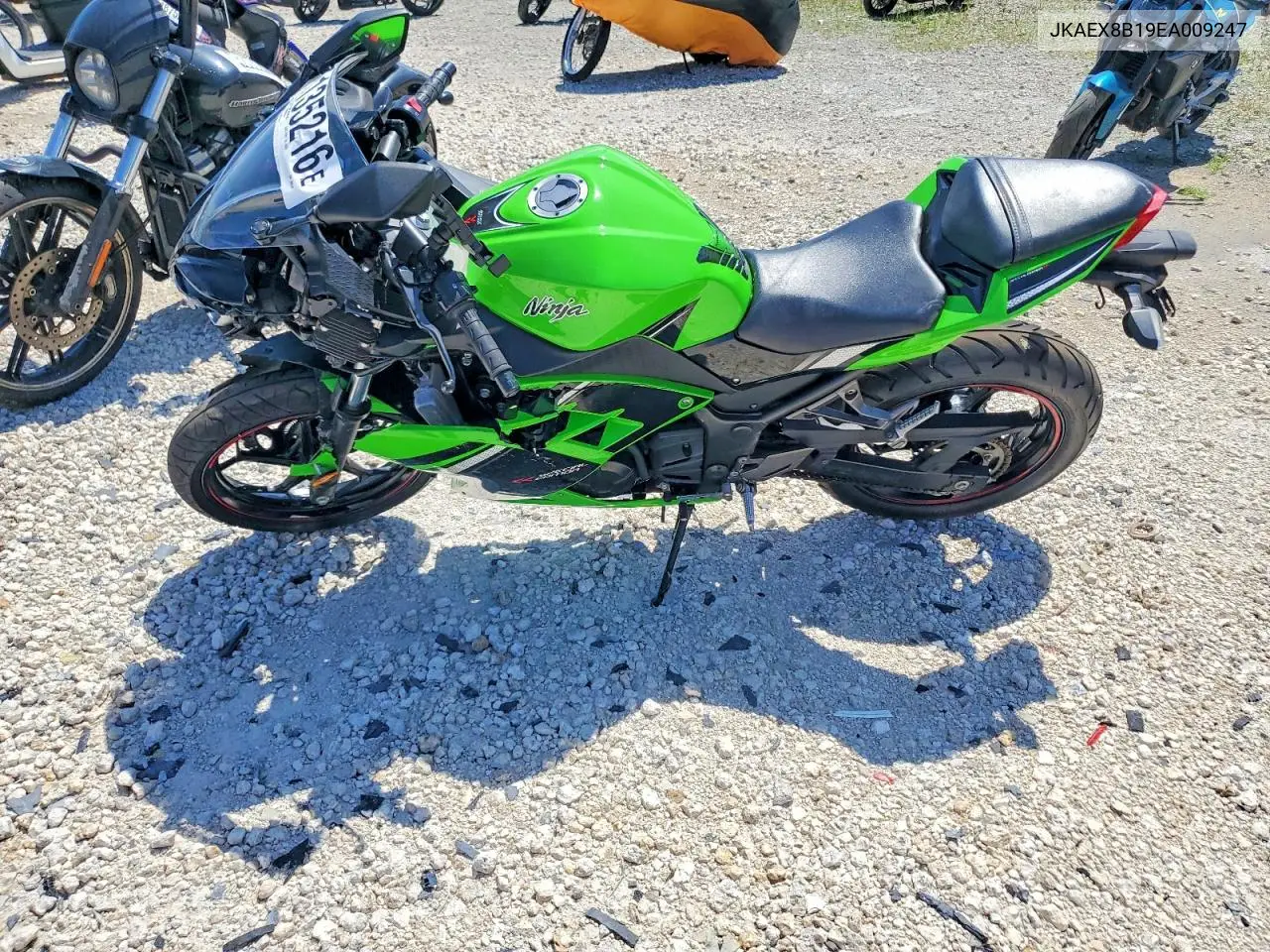 2014 Kawasaki Ex300 B VIN: JKAEX8B19EA009247 Lot: 52135216