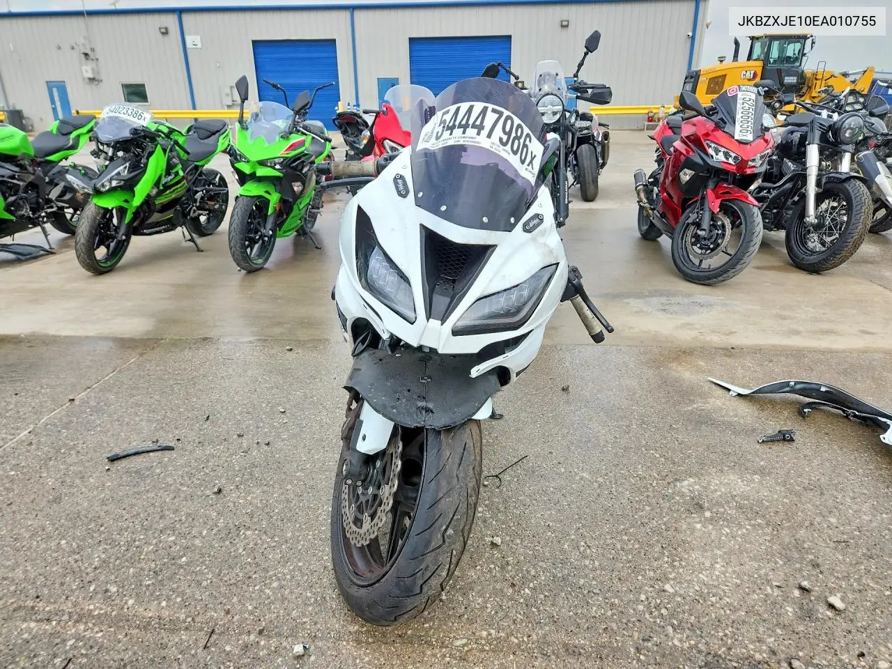 2014 Kawasaki Zx636 E VIN: JKBZXJE10EA010755 Lot: 54447986