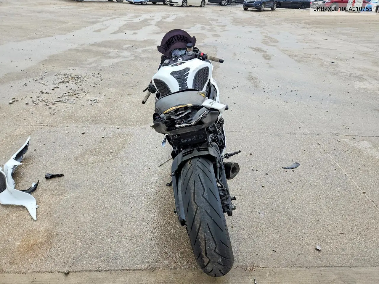 2014 Kawasaki Zx636 E VIN: JKBZXJE10EA010755 Lot: 54447986