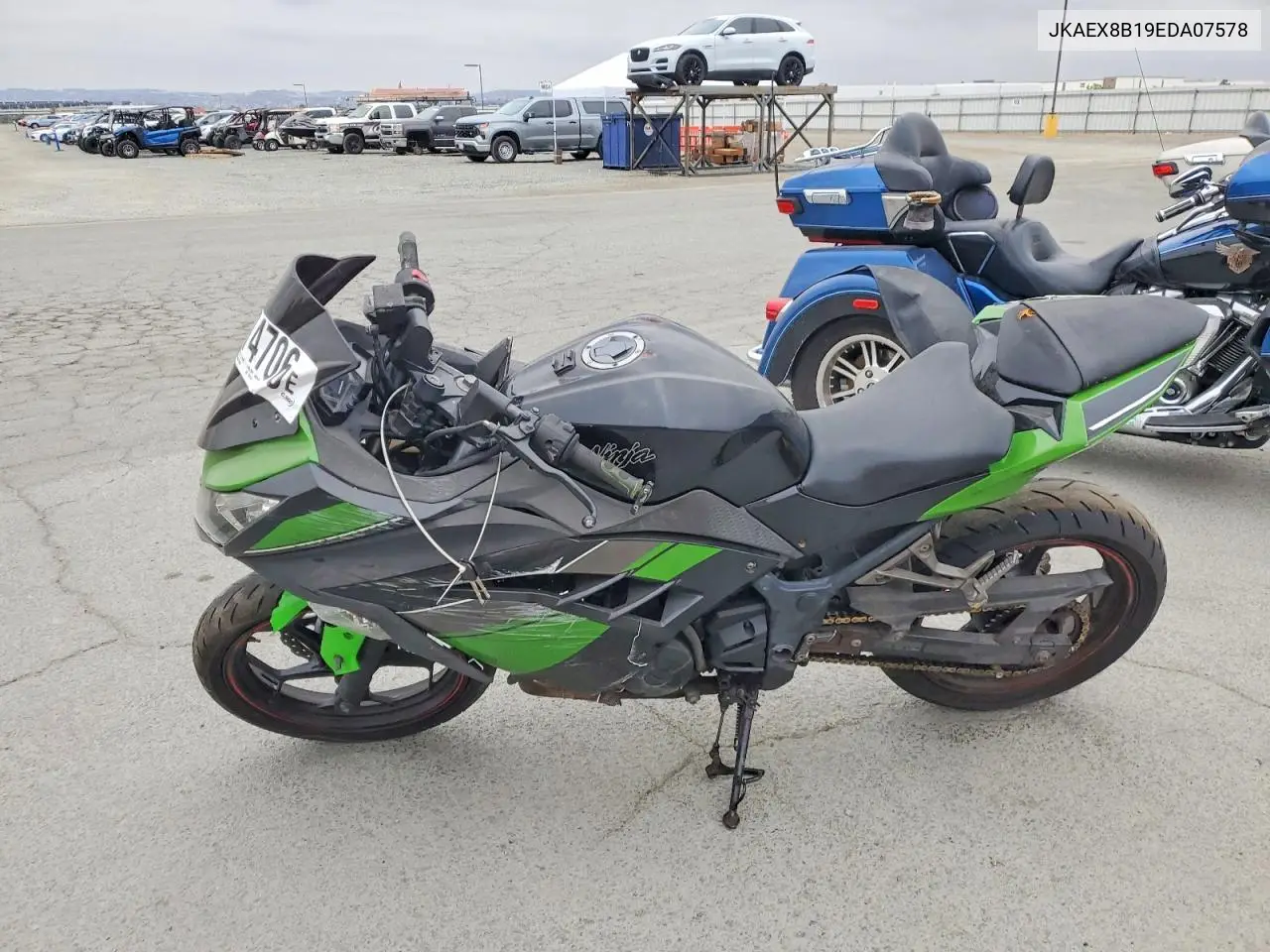 2014 Kawasaki Ex300 B VIN: JKAEX8B19EDA07578 Lot: 57974706